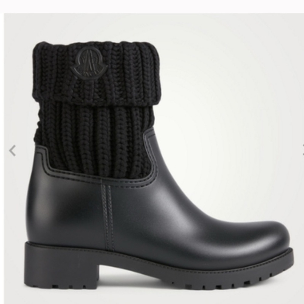 MONCLER Rubber Ginette rain boots